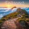 Pathways | 2026 12 x 24 Inch (Hanging) Monthly Square Wall Calendar | Plastic-Free